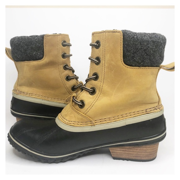 sorel women's slimpack lace ii waterproof boots